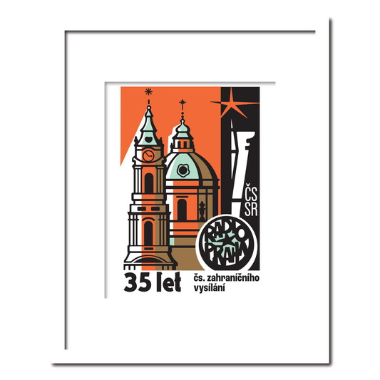 Radio Prague Matchbook Print