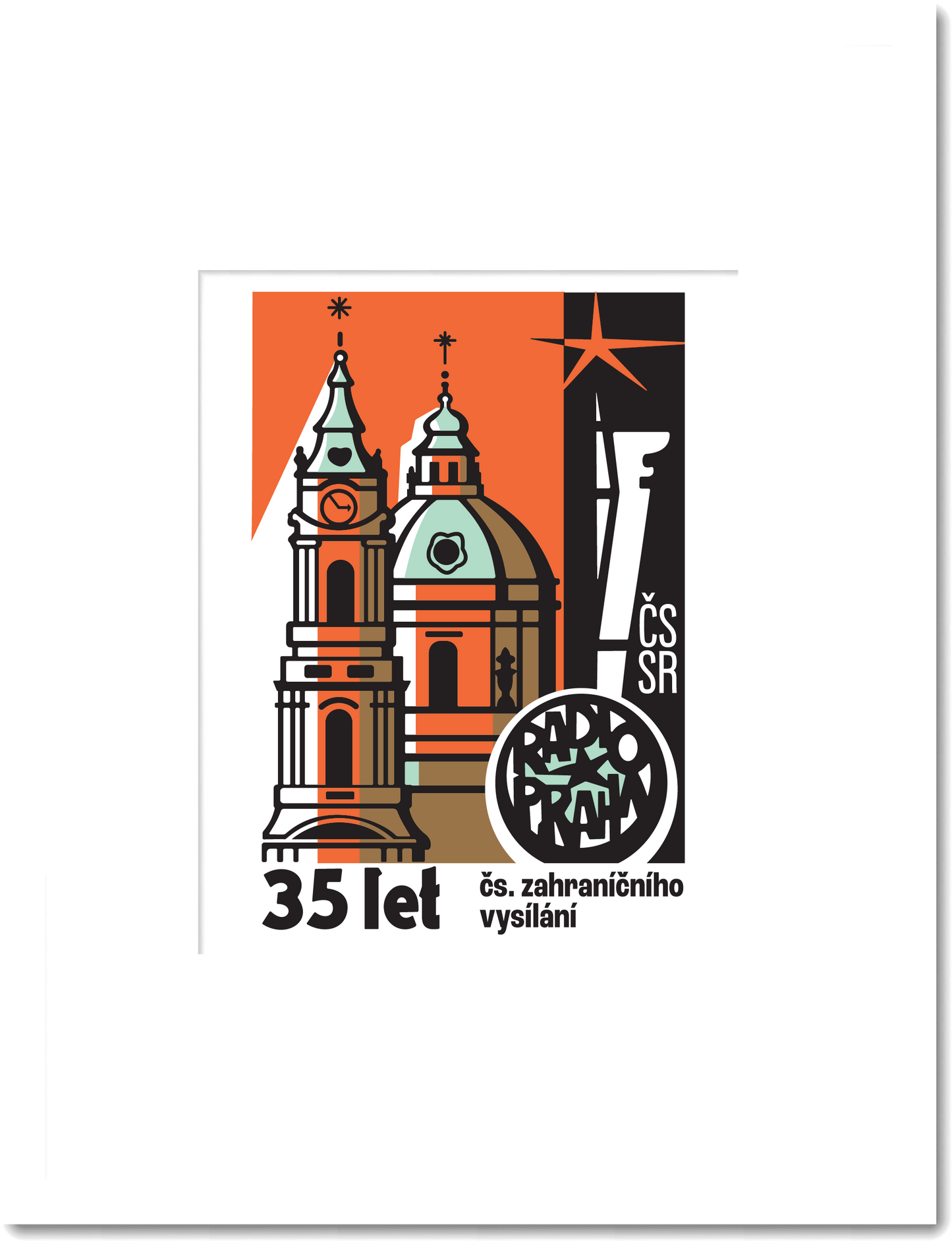Radio Prague Matchbook Print