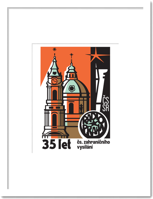 Radio Prague Matchbook Print