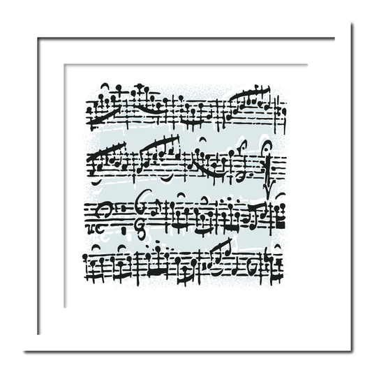 Handwritten Music Print B