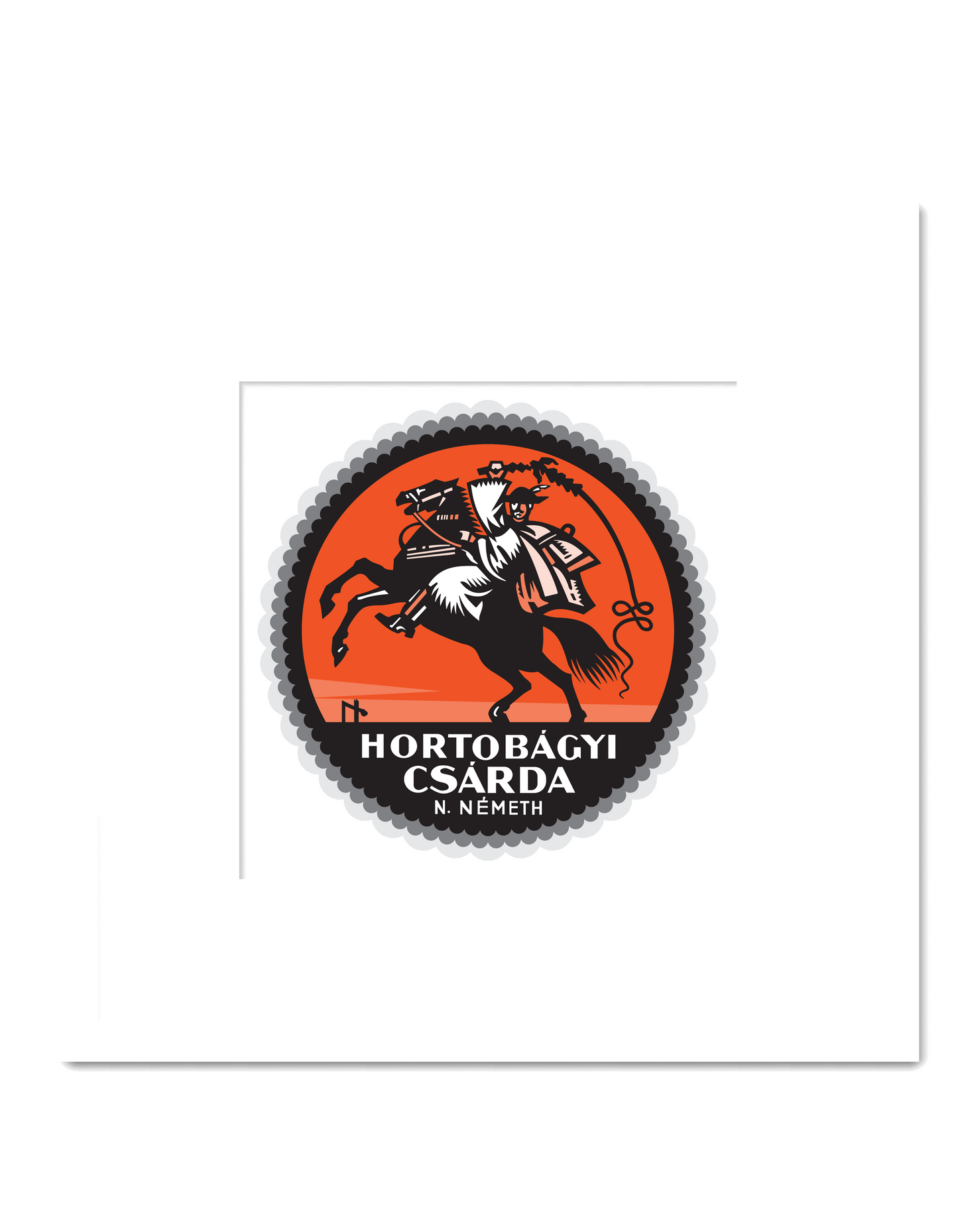 Hungarian Inn Luggage Tag