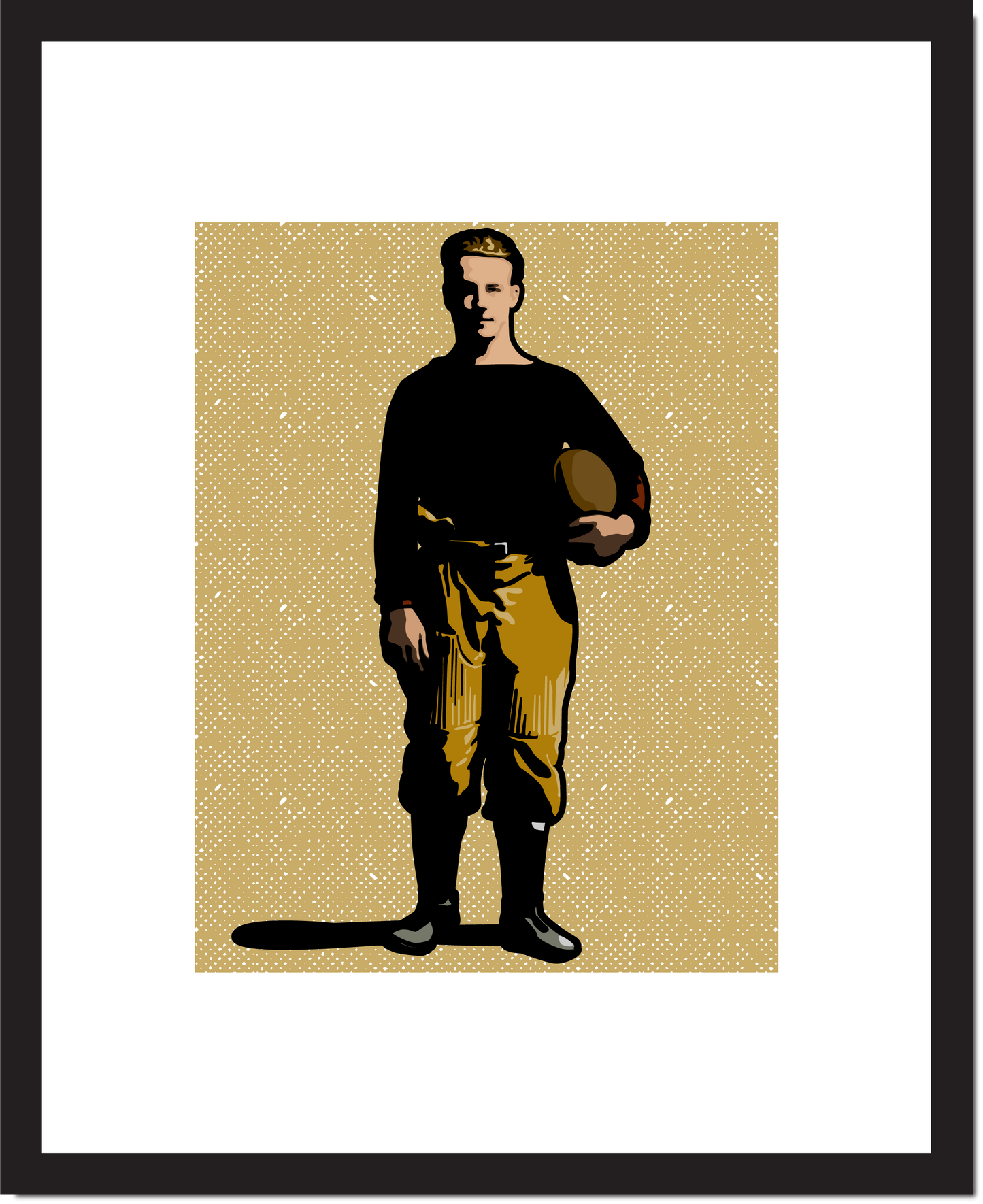 Vintage Football Player II