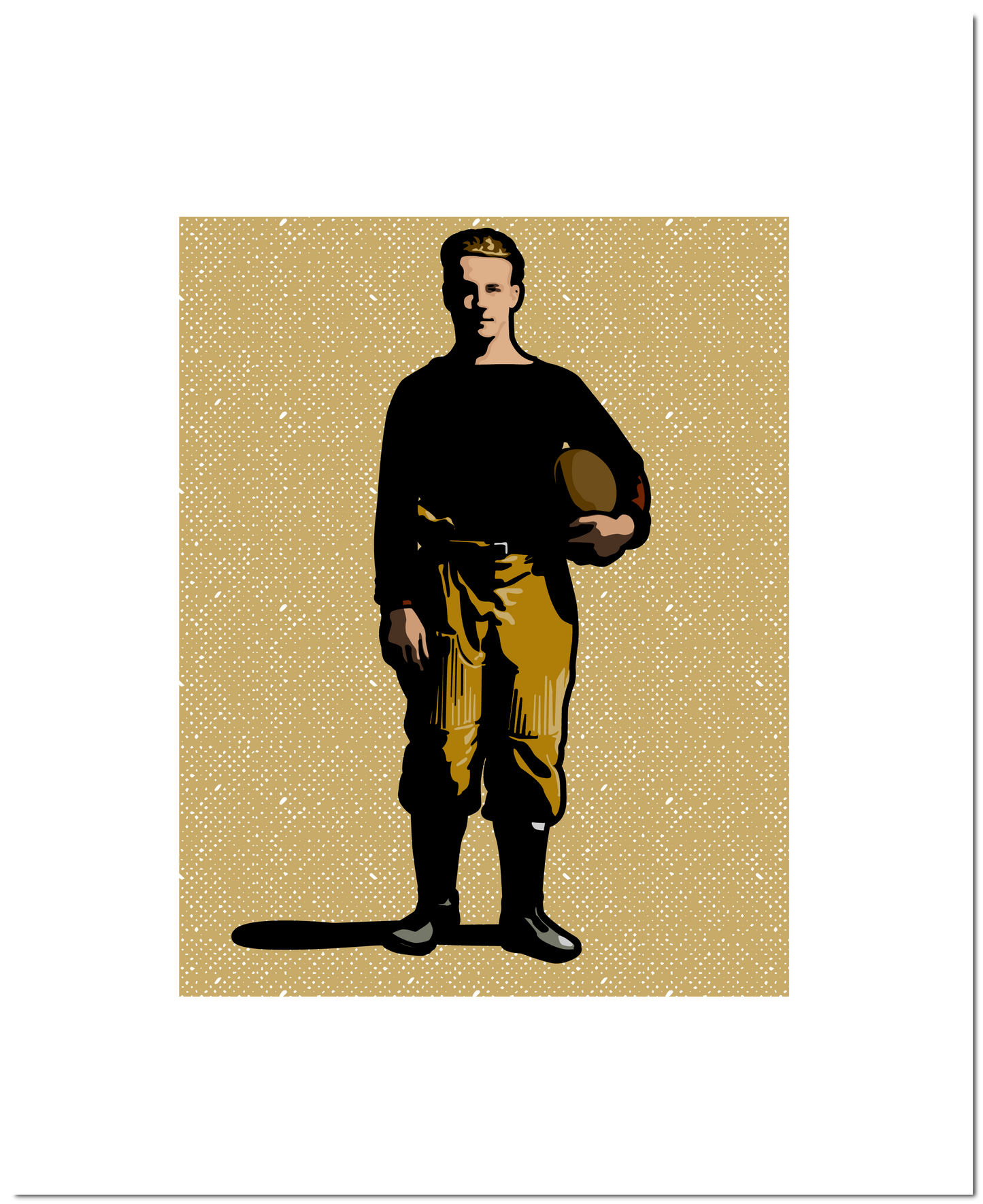 Vintage Football Player II