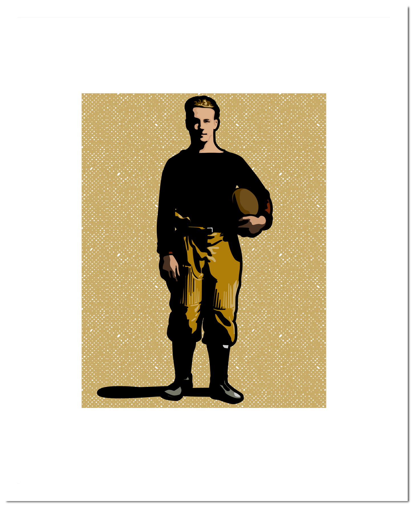 Vintage Football Player II
