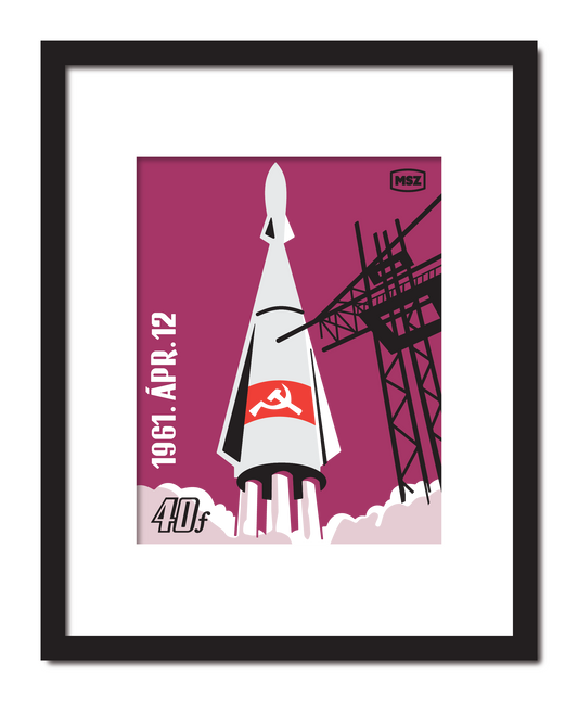 Russian Rocket Matchbook