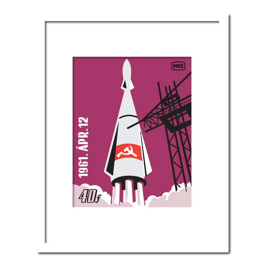 Russian Rocket Matchbook