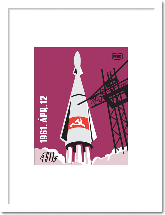 Russian Rocket Matchbook