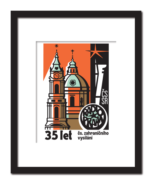 Radio Prague Matchbook Print