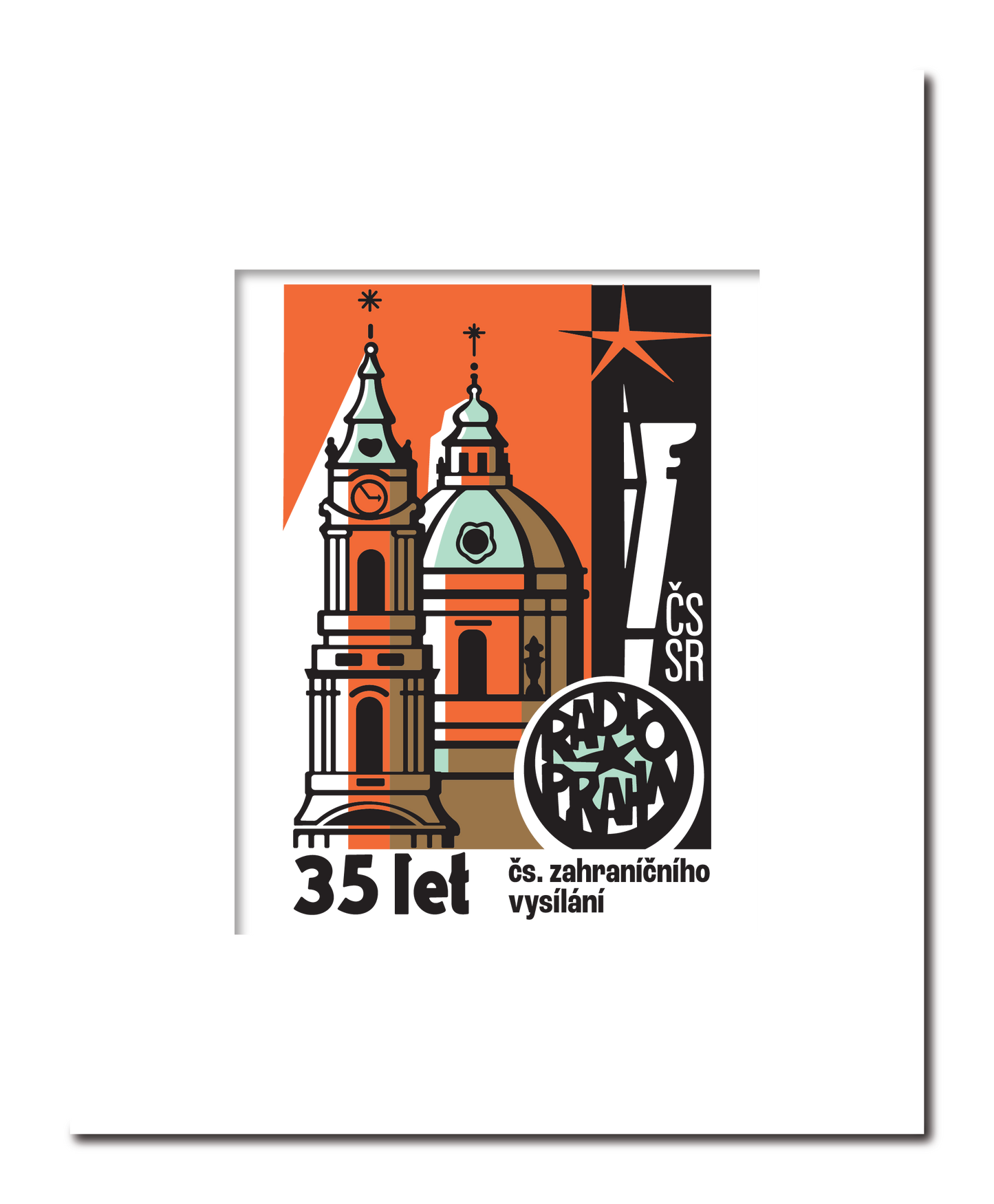 Radio Prague Matchbook Print