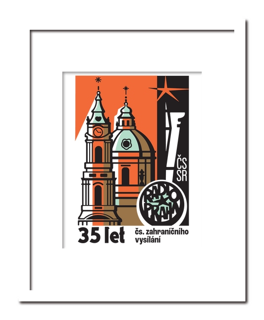 Radio Prague Matchbook Print