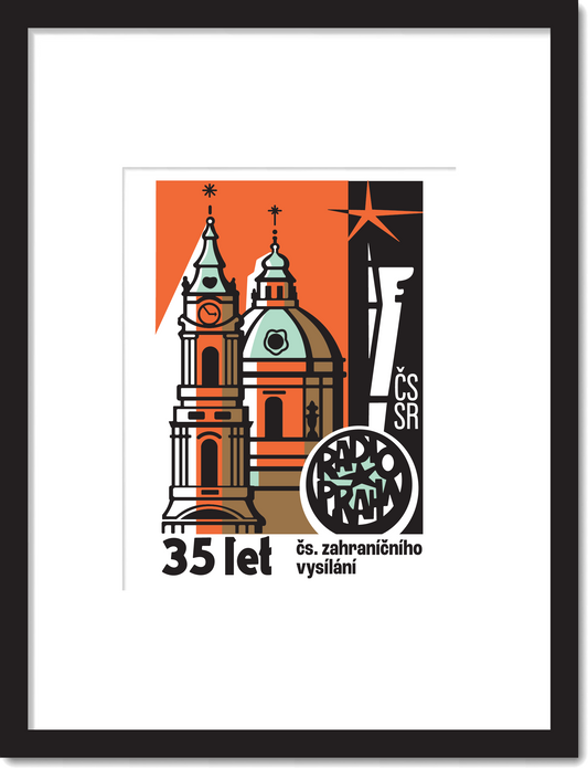Radio Prague Matchbook Print