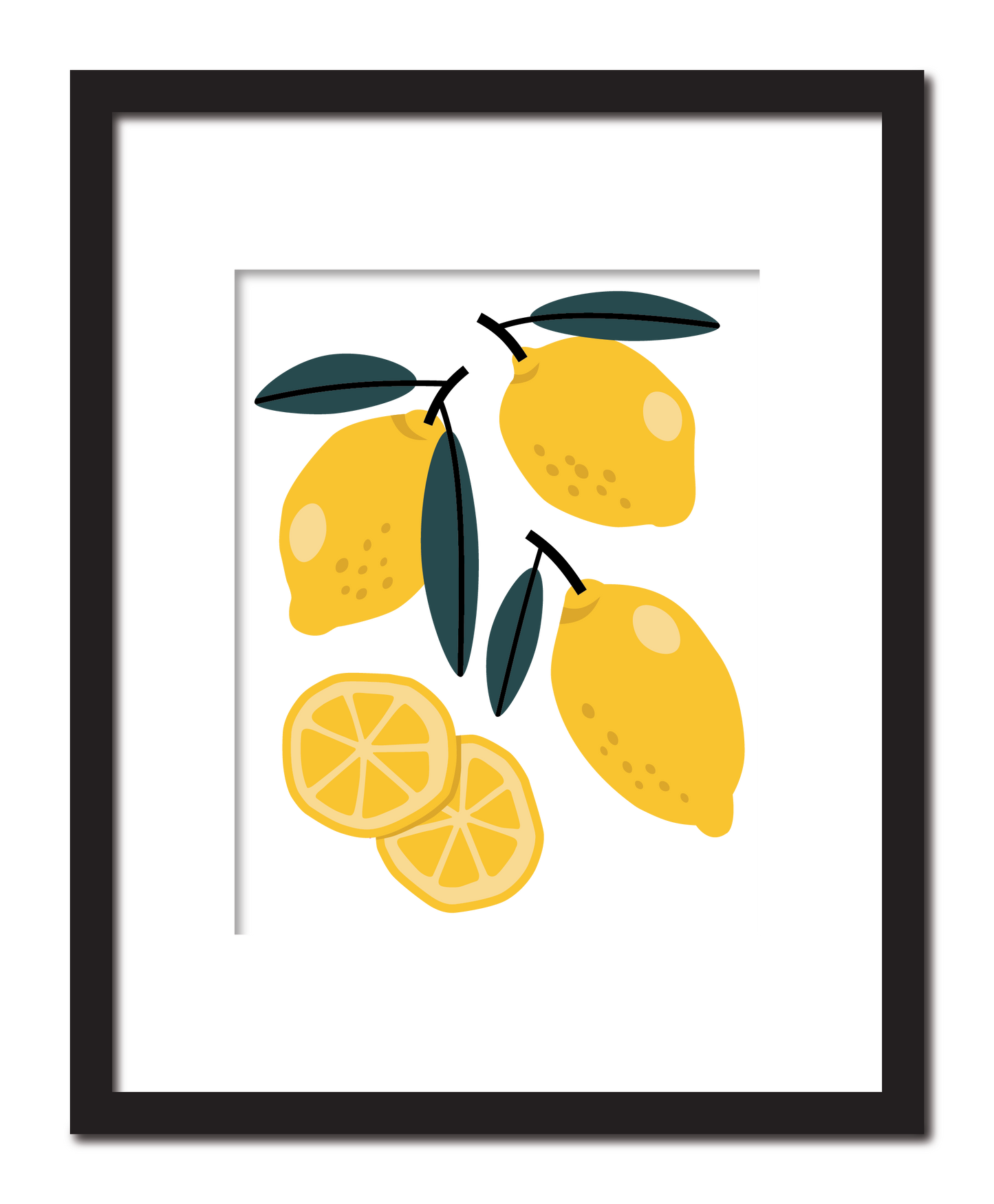 Lemons Screen Print