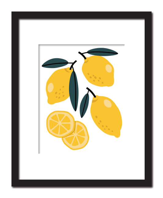 Lemons Screen Print