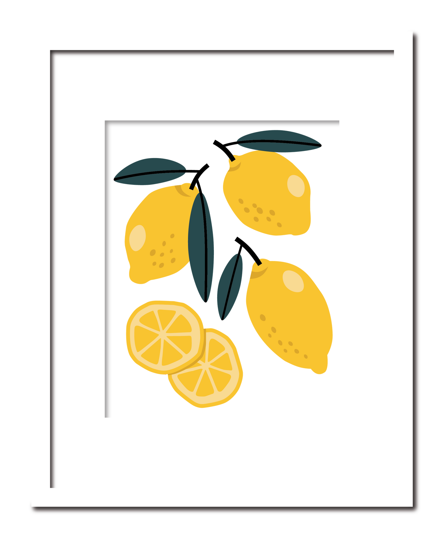 Lemons Screen Print