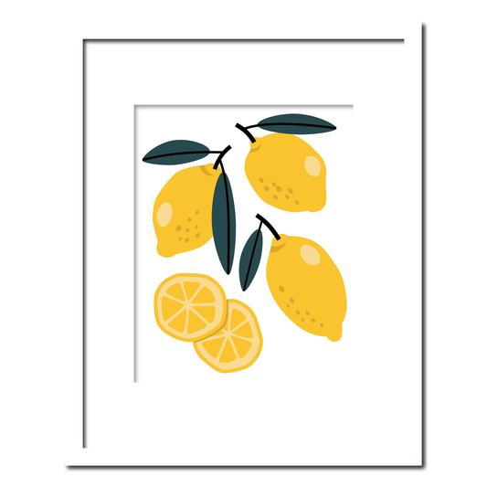 Lemons Screen Print