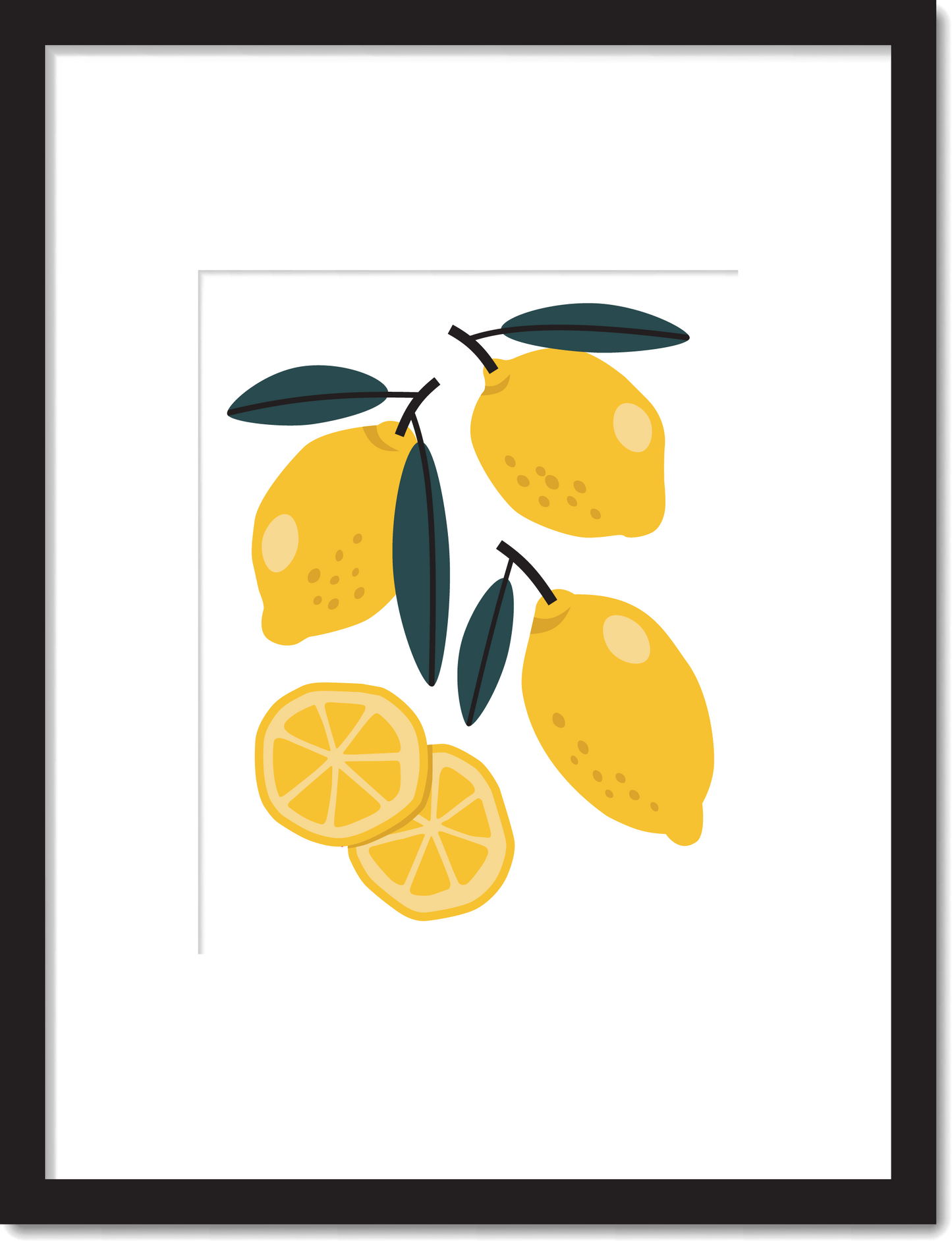 Lemons Screen Print