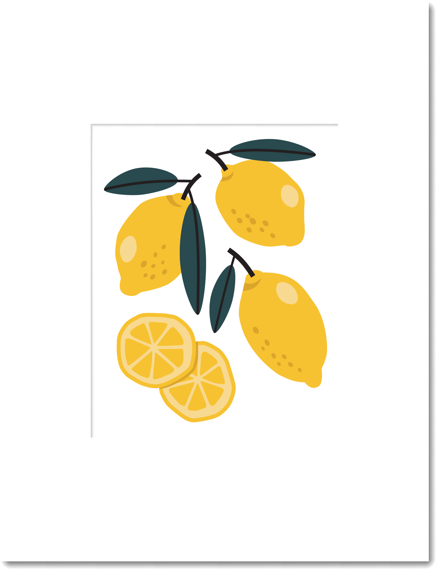 Lemons Screen Print