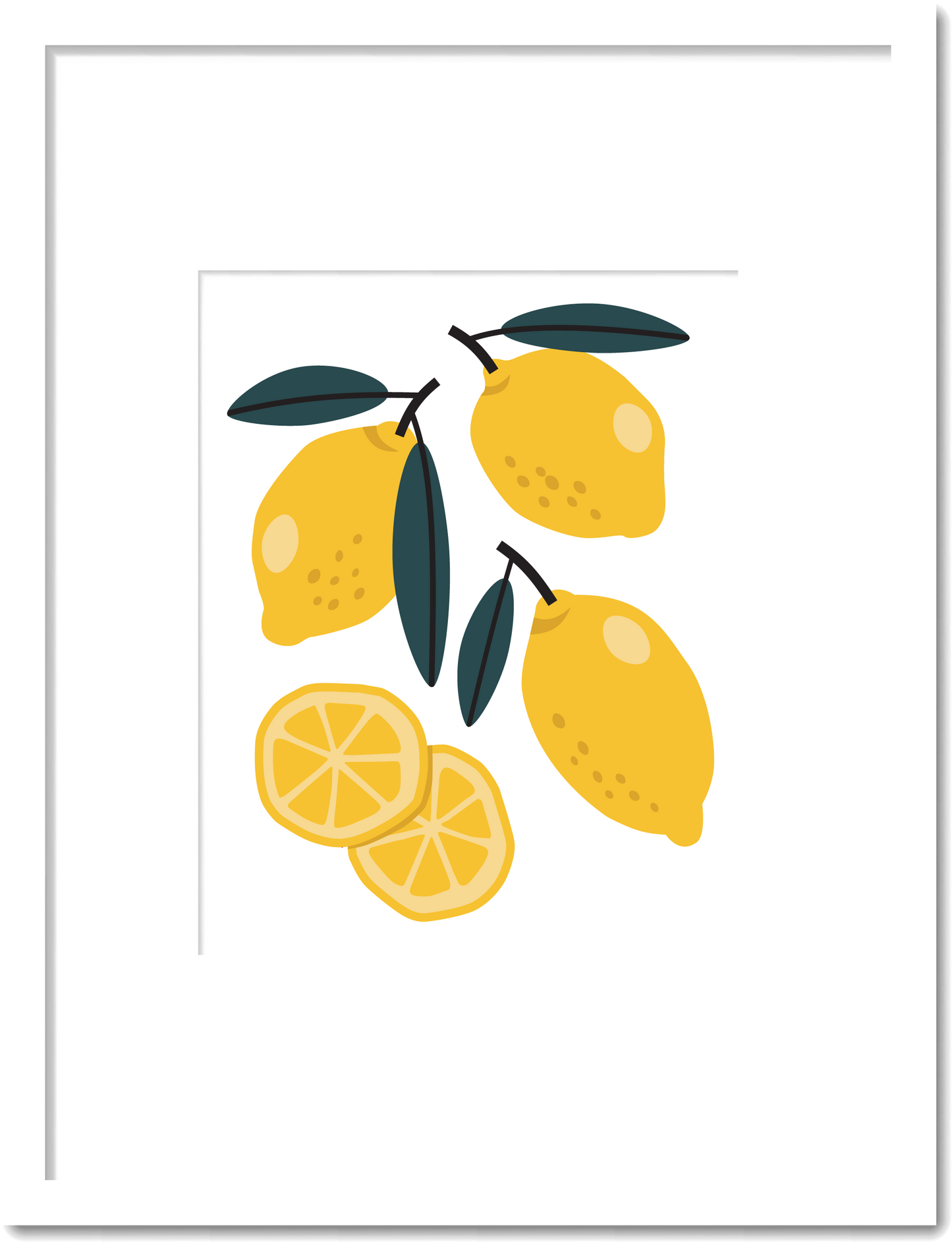 Lemons Screen Print