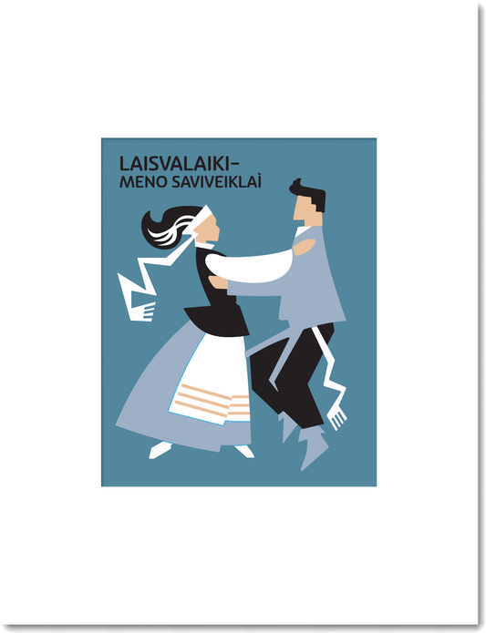 Lithuanian Folk Dance Print