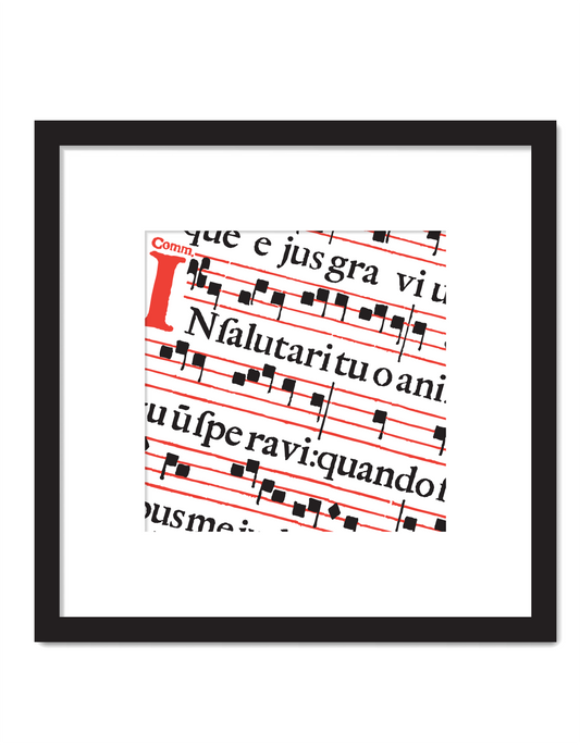 Medieval Music Print