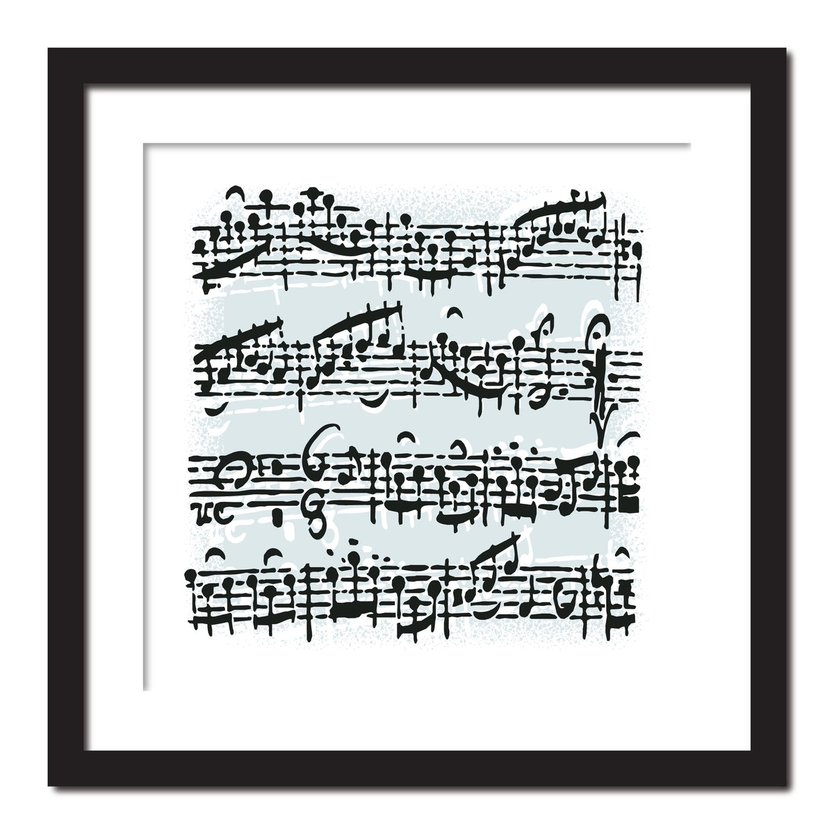 Handwritten Music Print B