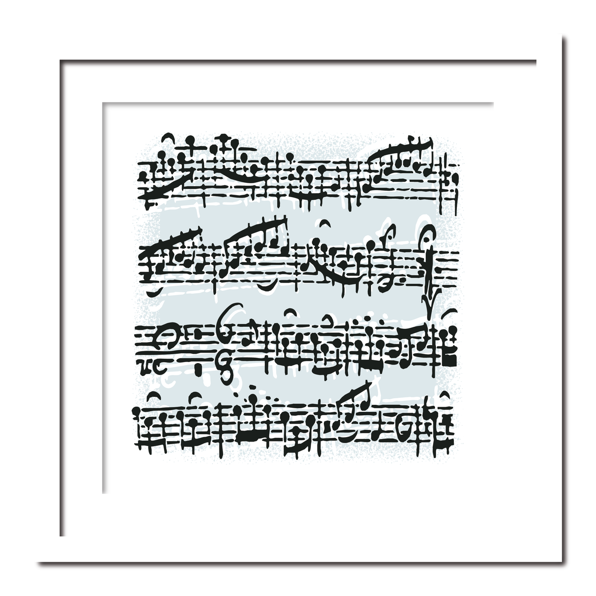 Handwritten Music Print B