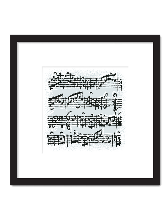 Handwritten Music Print B