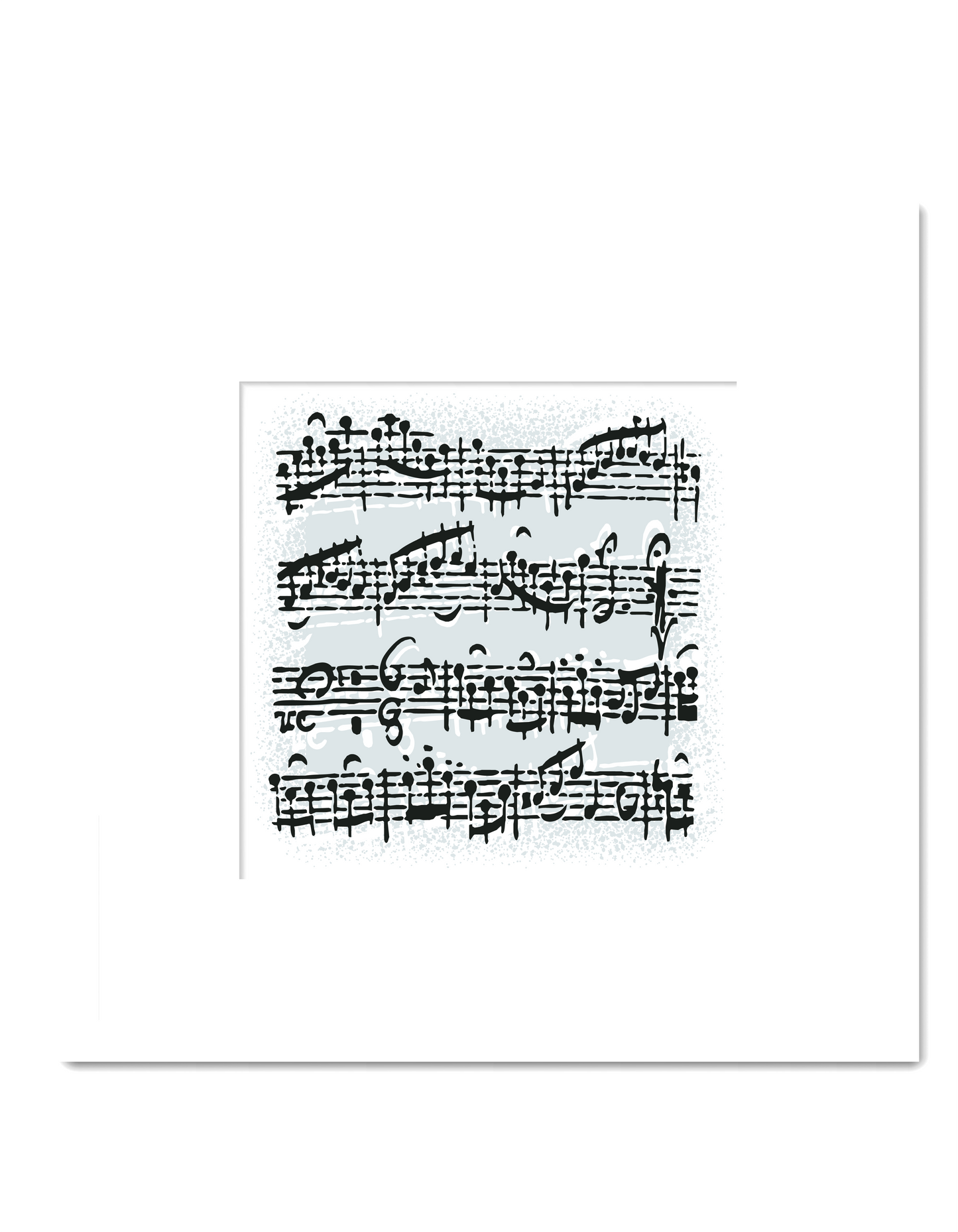 Handwritten Music Print B