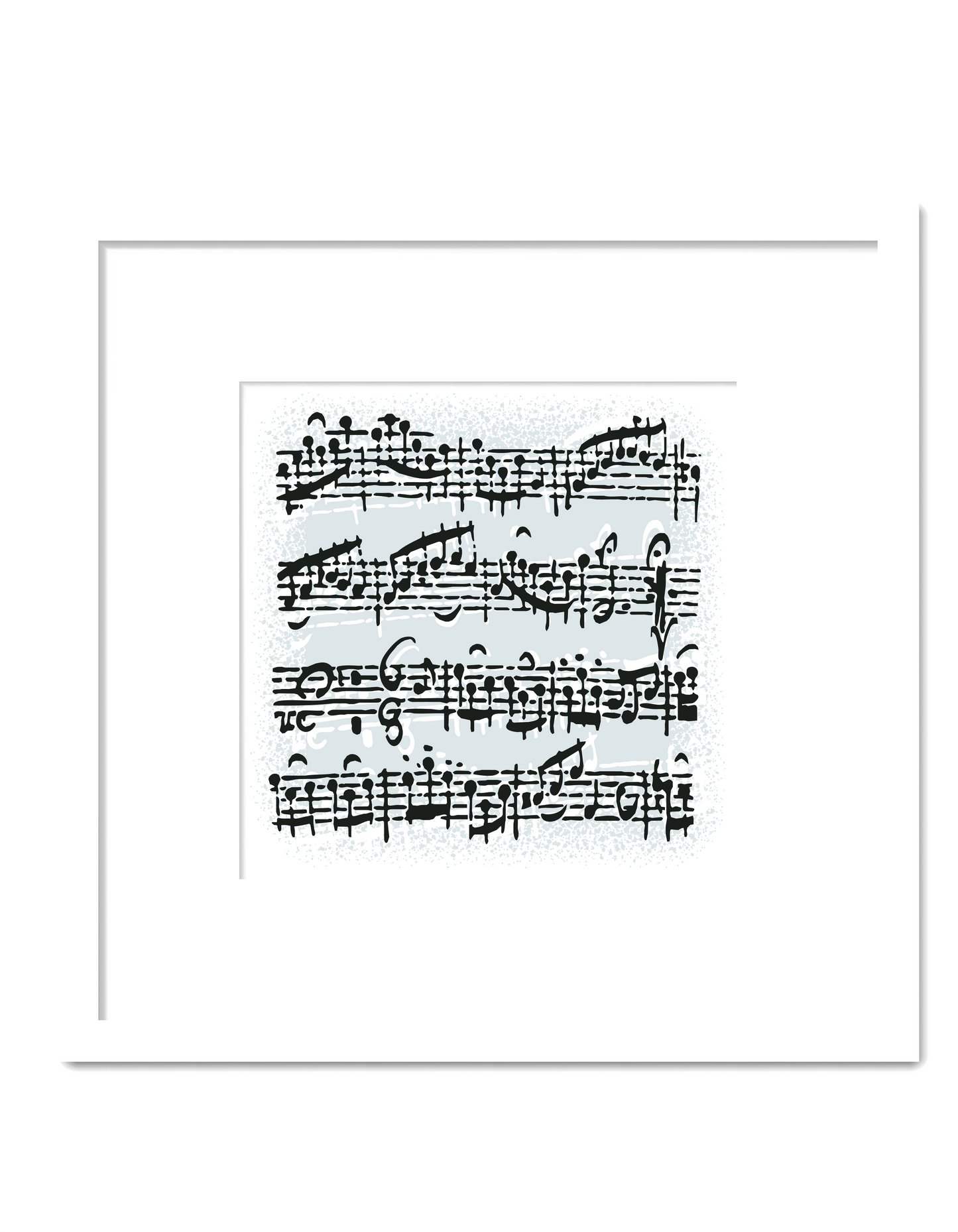 Handwritten Music Print B