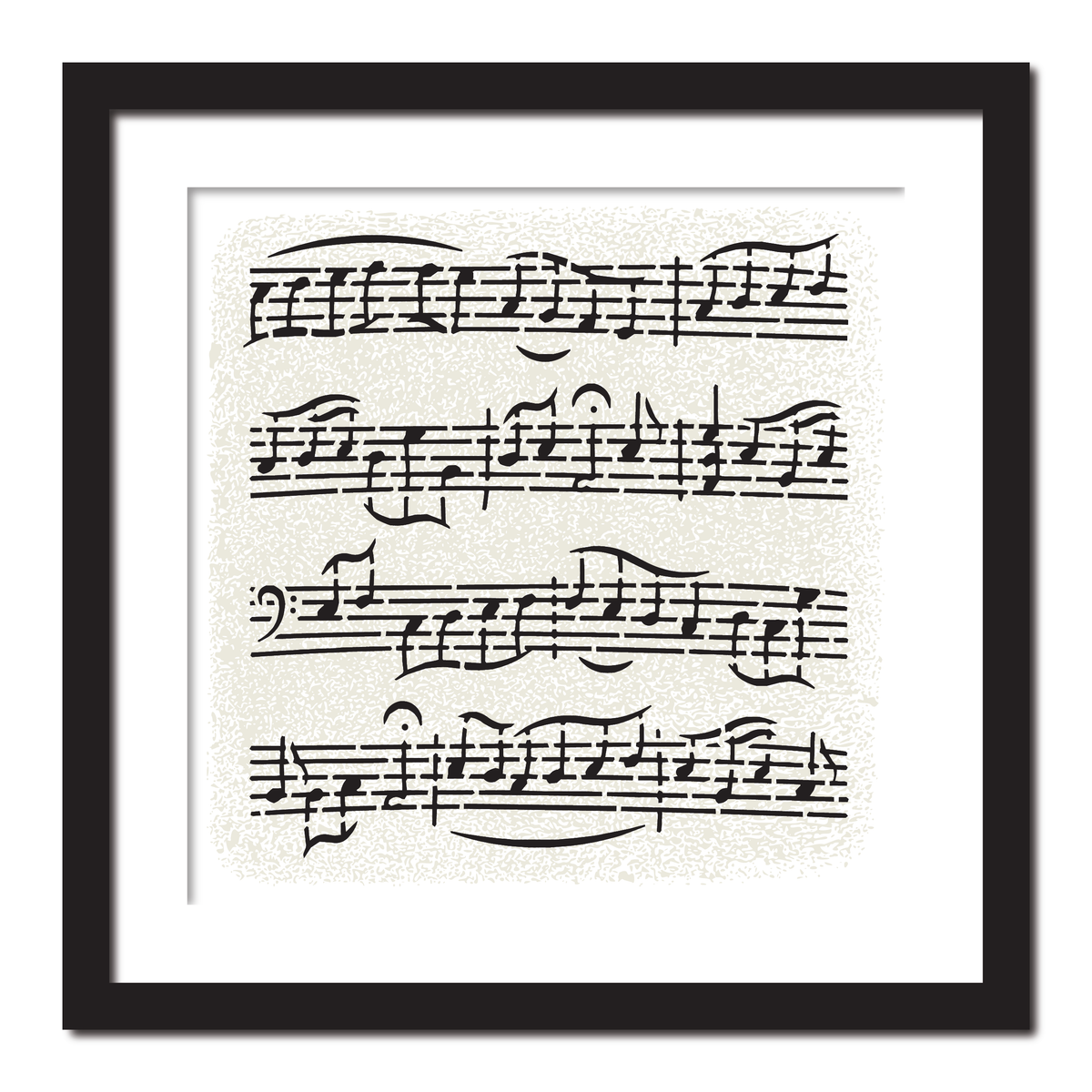 Handwritten Music Print C