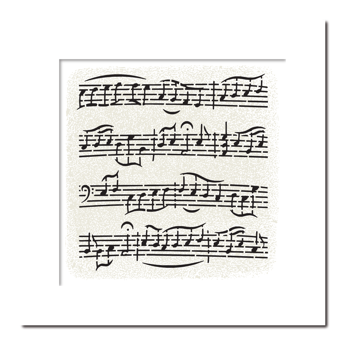 Handwritten Music Print C