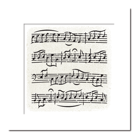Handwritten Music Print C