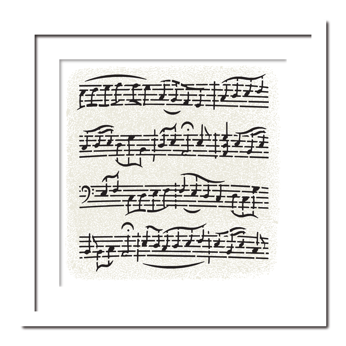 Handwritten Music Print C