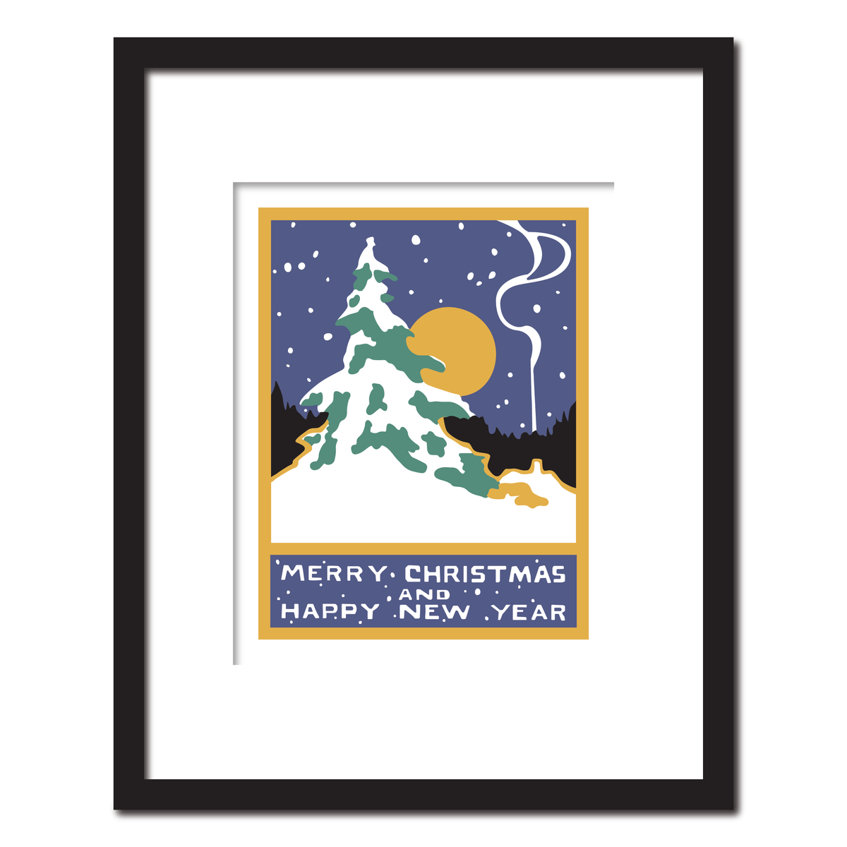 Merry Christmas Scene