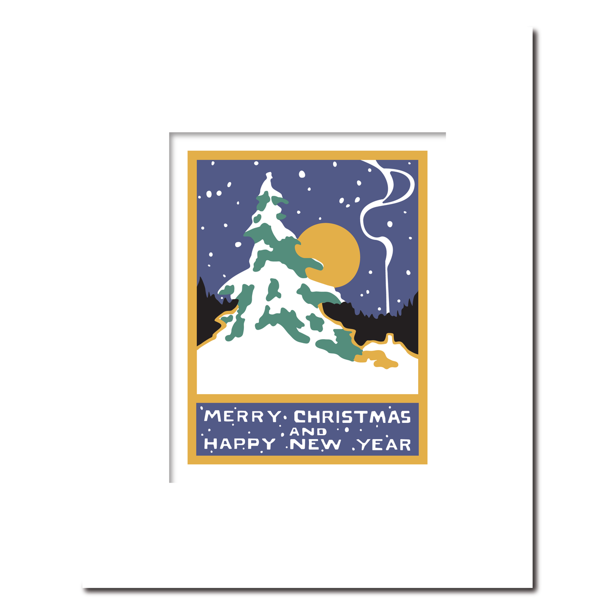 Merry Christmas Scene